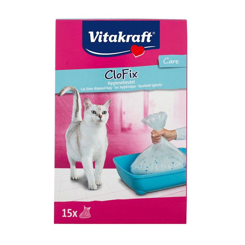 Vitakraft Clofix Bolsas para Arenero 15 uni. 56x37x34cm