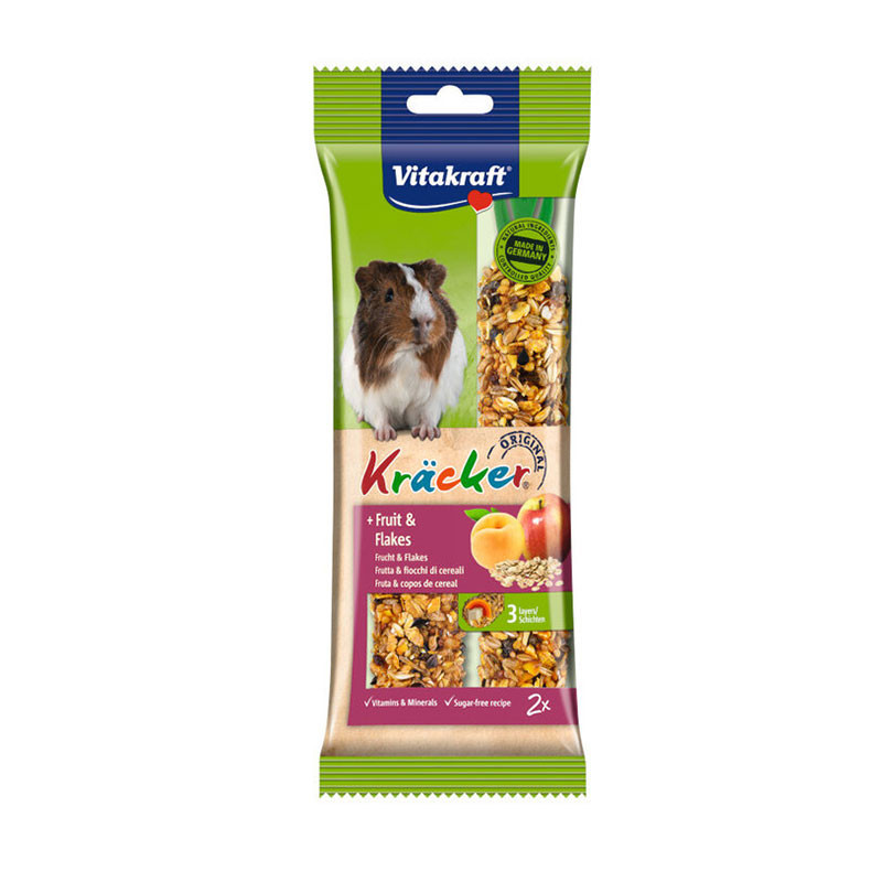 Vitakraft Cobaya Snack Barritas de Frutas (2 Barritas)