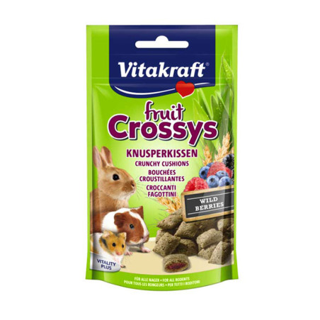 Vitakraft Roedores Snack Fruit Crossy Wild Berries 50gr