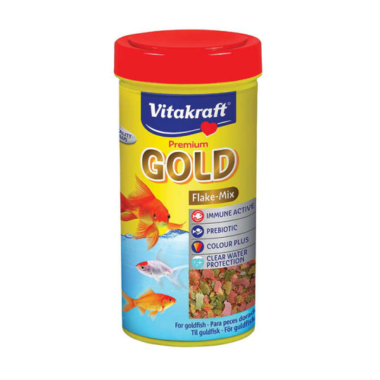Vitakraft Peces Gold Flakes 250ml