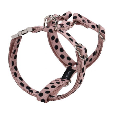 Wouapy arnés Peas rosa para perro