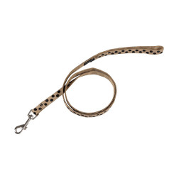 Wouapy correa Peas beige para perro