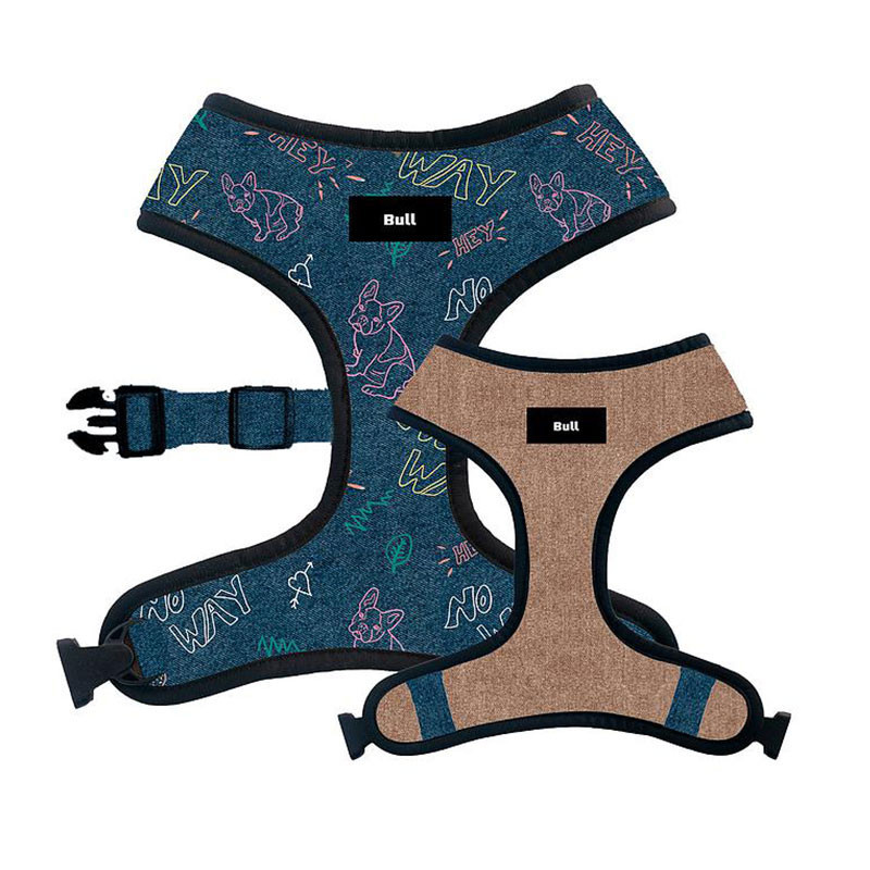 Yagu Bull Arnés Duo Reversible Jeans