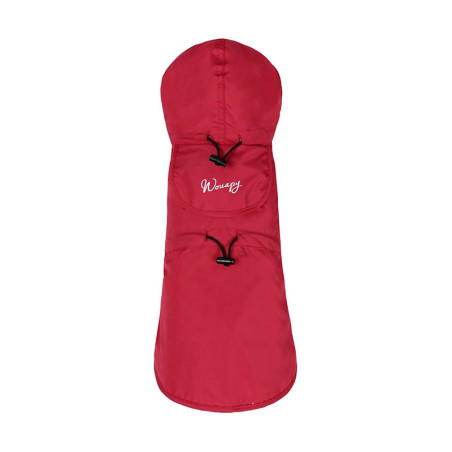 Wouapy impermeable Fold Rain rojo