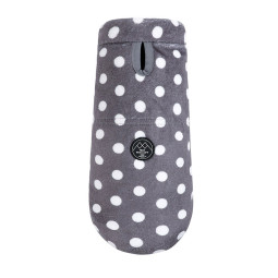 Wouapy abrigo Outdoor Lunares gris