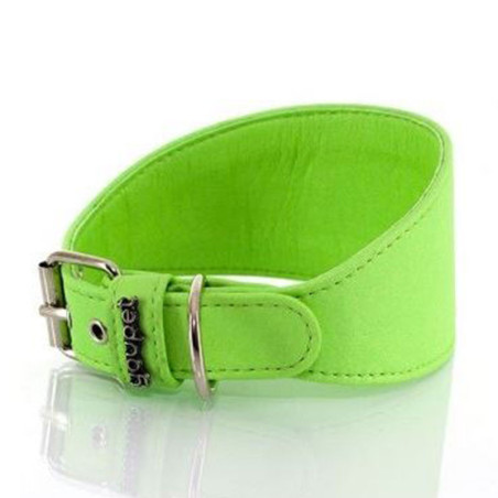 Youpet Collar Galgo Piel Verde