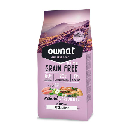 Ownat Cat Grain Free Sterilized - Comprar en Zaragoza, Superguau