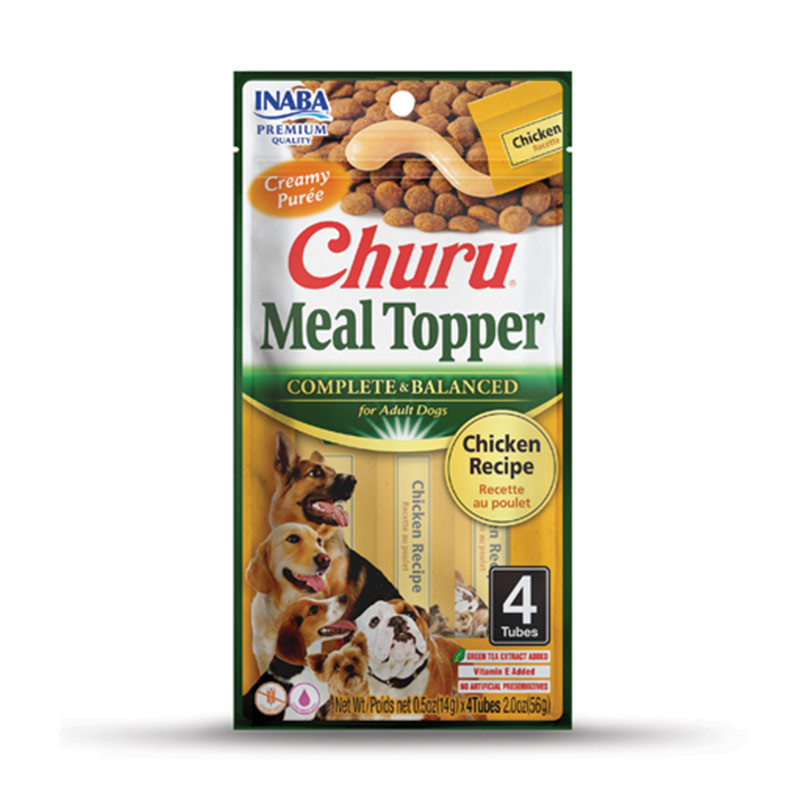 Churu Dog Snack Meal Topper Pollo 4x14gr
