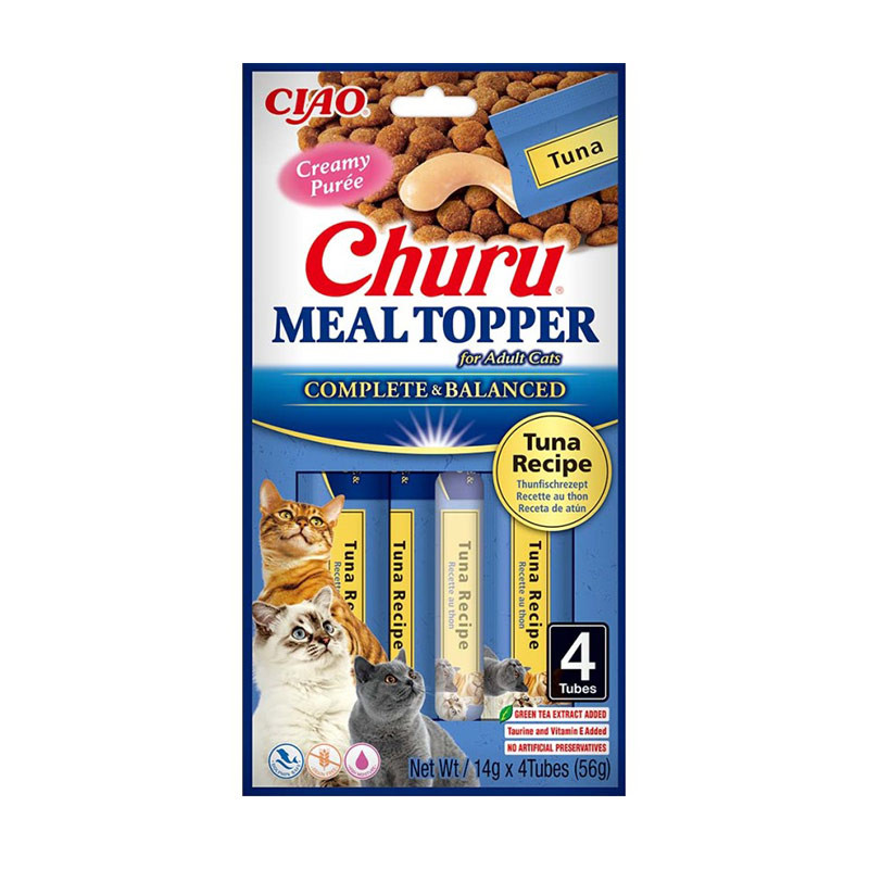 Churu Cat Snack Meal Topper Atún 4x14gr