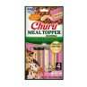 Churu Dog Snack Meal Topper Pollo con Salmón 4x14gr