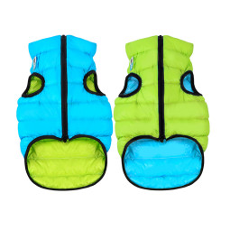 AiryVest Abrigo Reversible Verde y Azul