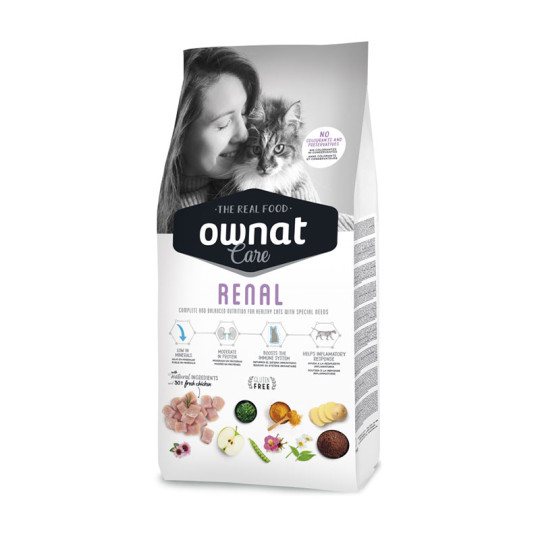Pienso ownat care renal cat 3kg-tienda superguau zaragoza