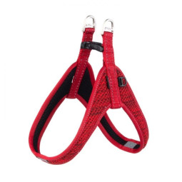 Rogz Arnés Fast-Fit rojo