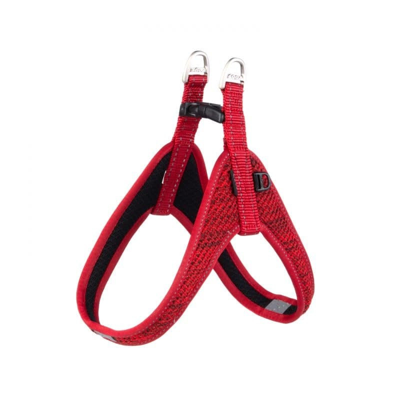 Rogz Arnés Fast-Fit rojo