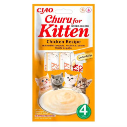 Churu Cat Snack Kitten Pollo 4x14gr