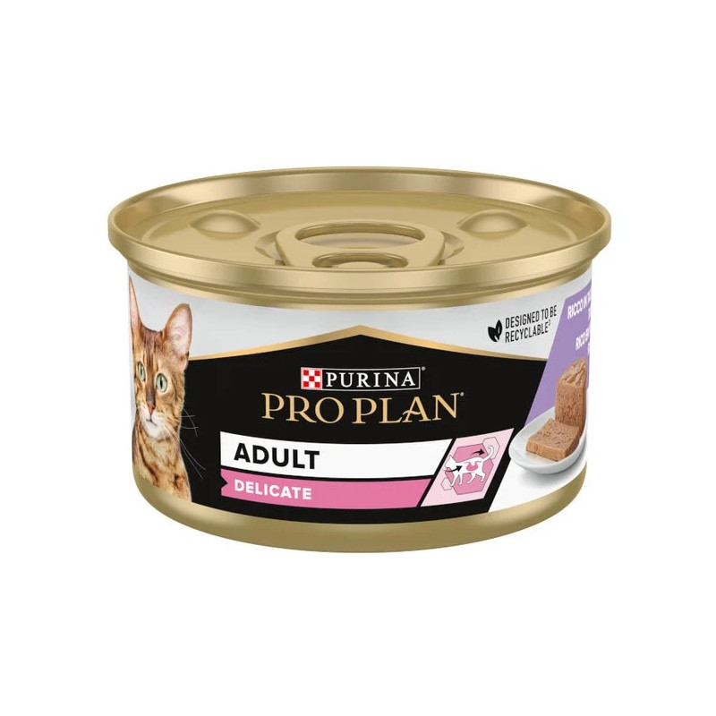 Purina Proplan Cat Lata Delicate Pavo 85gr