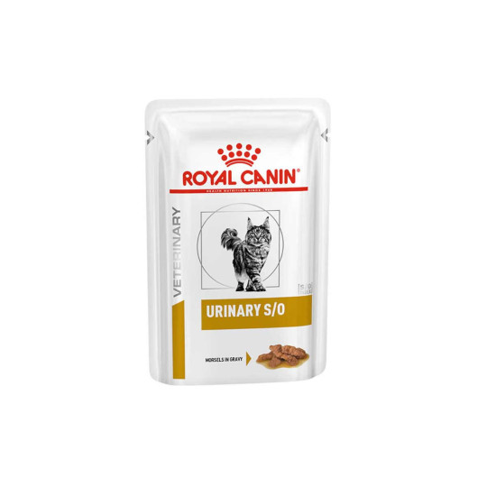 Royal Canin Vet Gato Sobre Urinary S/O Salsa 85gr
