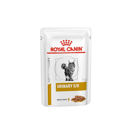 Royal Canin Vet Gato Sobre Urinary S/O Salsa 85gr