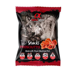 Alpha Spirit Dog Snack Bocaditos Jamón 50gr