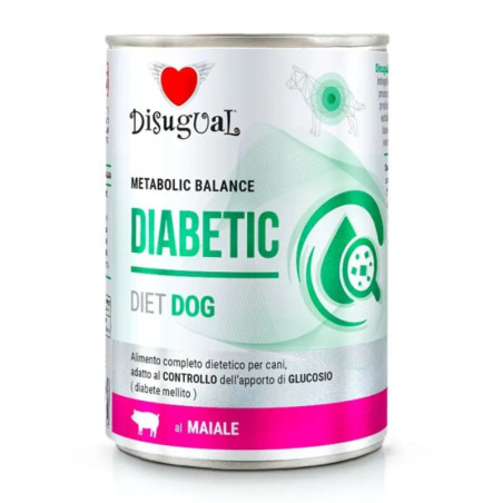 Disugual Diet Dog Lata Diabetic Cerdo 400gr