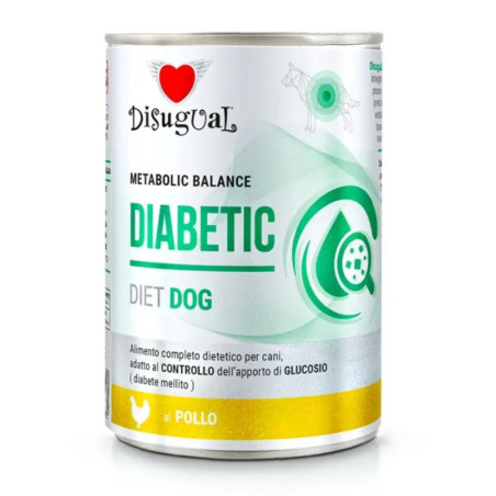 Disugual Diet Dog Lata Diabetic Pollo 400gr