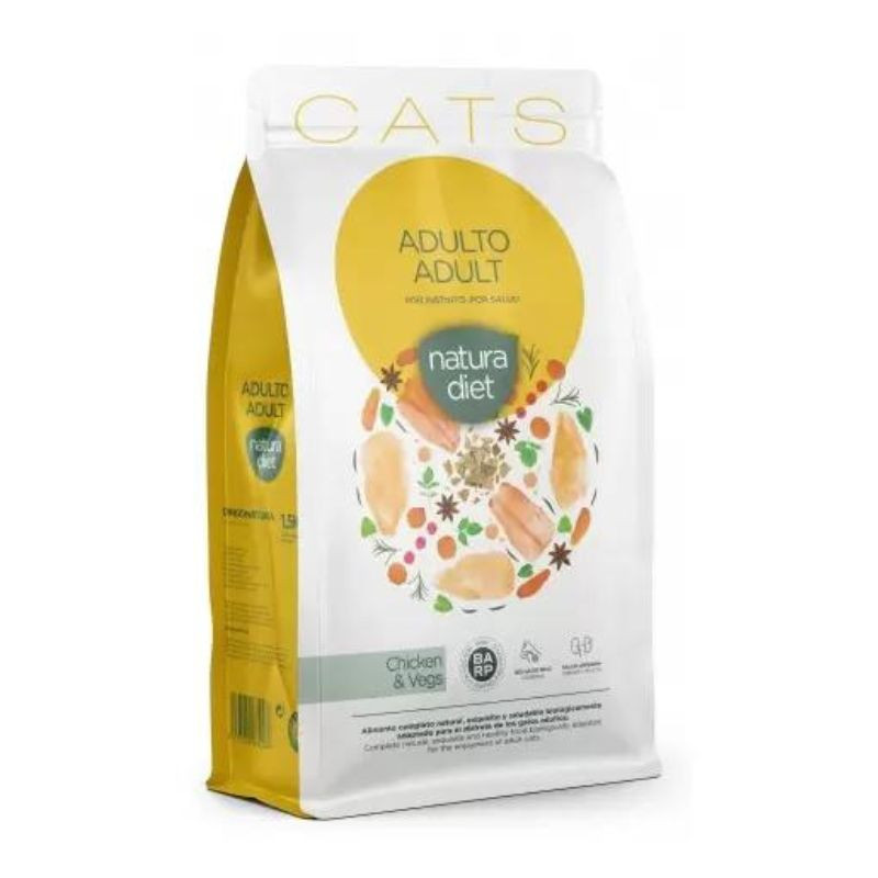 Natura Diet Daily Food Cat Adult Pollo