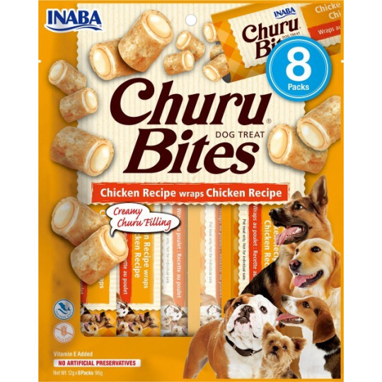 Churu Dog Snack Bites Pollo 8x12gr