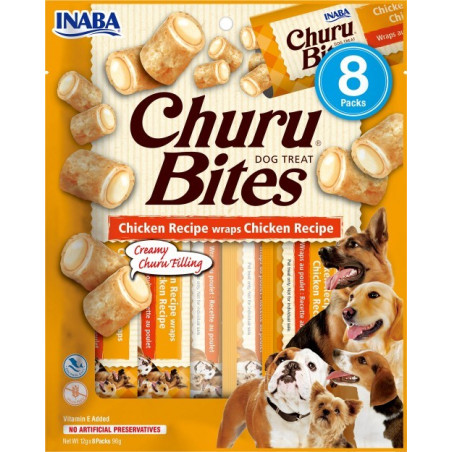 Churu Dog Snack Bites Pollo 8x12gr