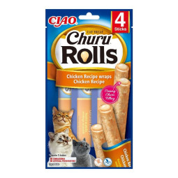Churu Cat Snack Rolls Pollo 4x10gr