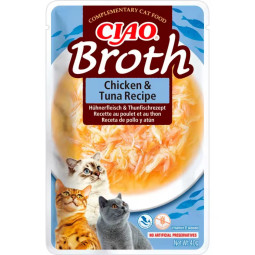 Churu Cat Broth Sopa Pollo con Atún 40gr