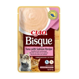 Churu Cat Bisque Atún con Salmón 40gr