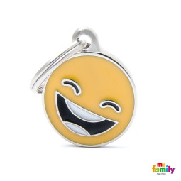 Chapa my family charms emoticono cool-superguau zaragoza