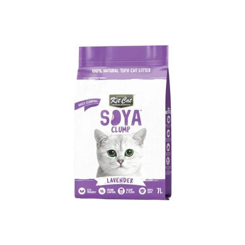 Kit Cat Arena ECO Soja Clump Lavanda 7L