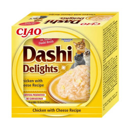 Ciao Dashi Cat Tarrina Pollo con Queso 70gr