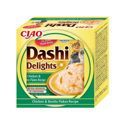 Ciao Dashi Cat Tarrina Pollo con Virutas de Bonito 70gr
