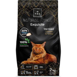 Rex Natural Range Cat Steril Pollo 2kg