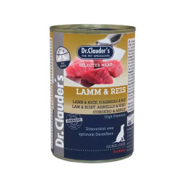 Dr. Clauder´s Dog Lata Cordero con Arroz 800 gr