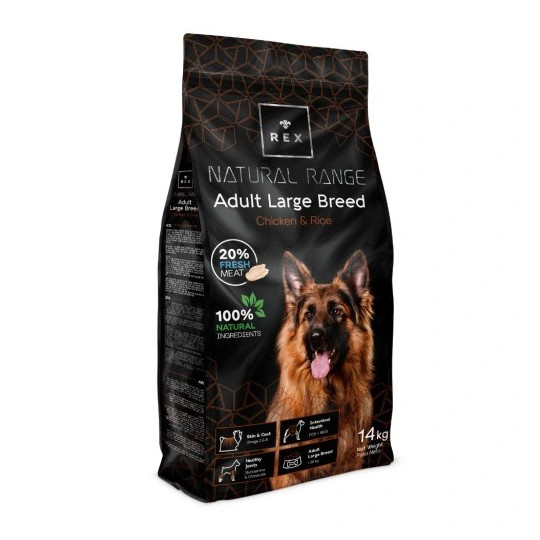 Rex Natural Range Dog Large Breed 14kg