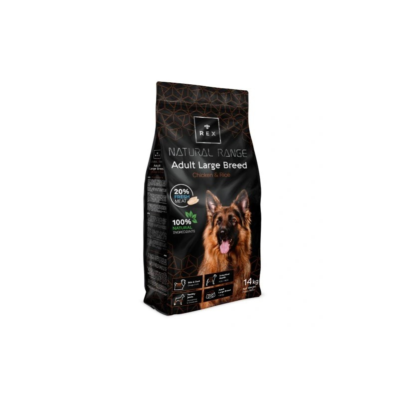 Rex Natural Range Dog Large Breed 14kg