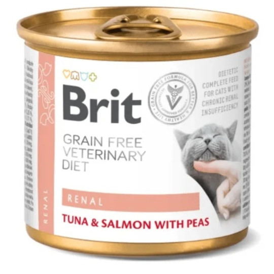 Brit Vet Diet Cat Lata Renal 200gr