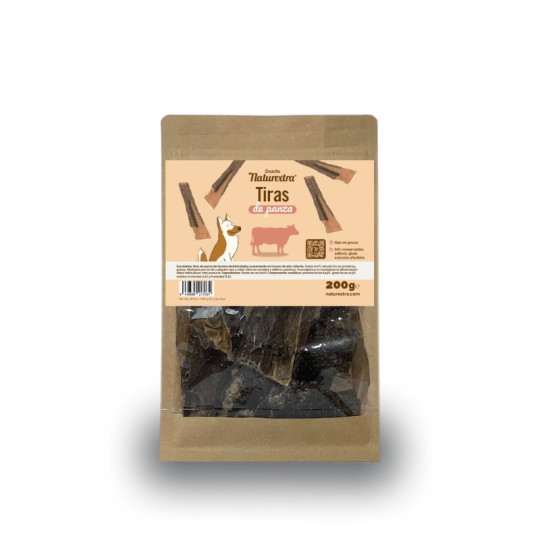 Naturextra Dog Snack Tiras de Panza de Vacuno 200gr