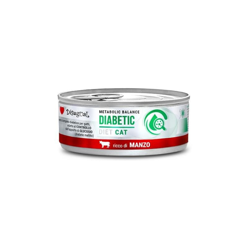Disugual Diet Cat Lata Diabetic Vacuno 85 gr