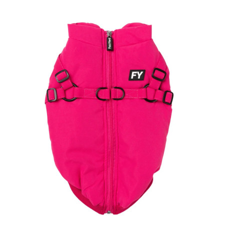 FuzzYard Chaqueta Flash Magenta con arnés