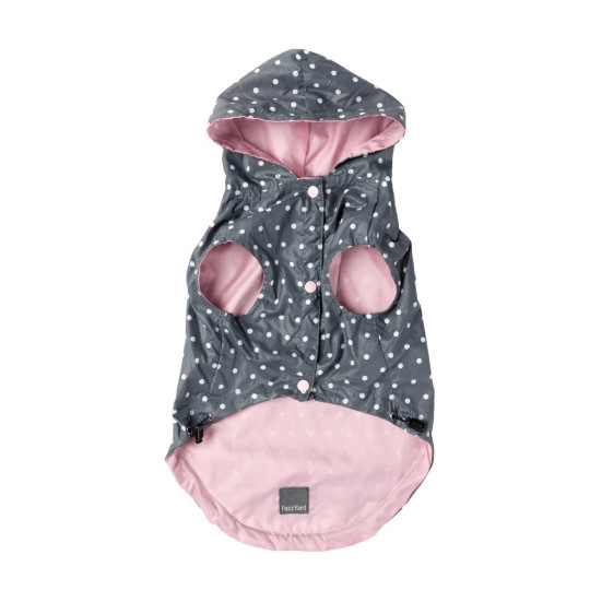FuzzYard Chubasquero Flipside Rosa