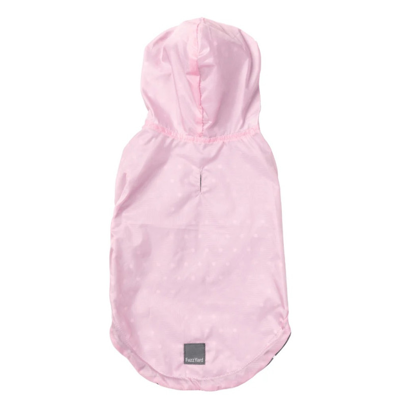 FuzzYard Chubasquero Flipside Rosa