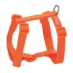 Arnés para perros freedog de nylon basic naranja - Envío a domicilio en 24h en zaragoza y toda españa