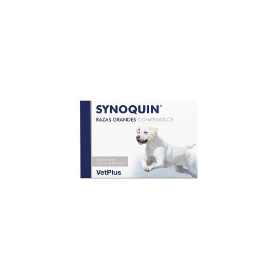 VetPlus Synoquin Condroprotector Perros Raza Grande Comprimidos