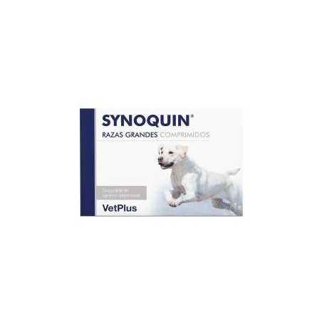 VetPlus Synoquin Condroprotector Perros Raza Grande Comprimidos