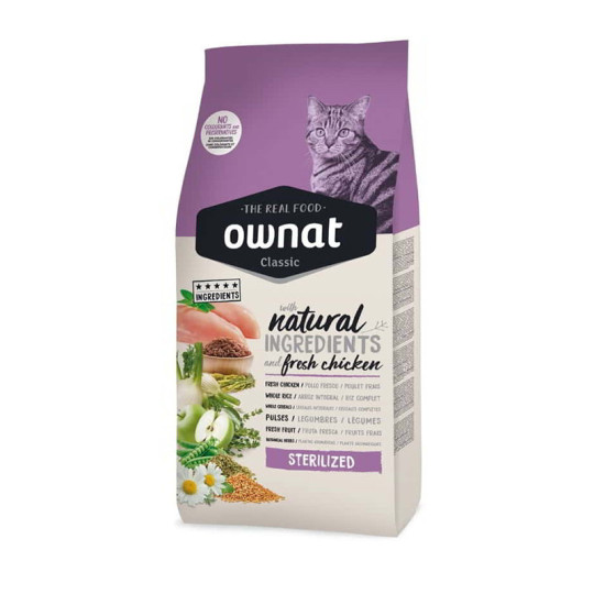 Ownat Classic Cat Sterilized Pollo