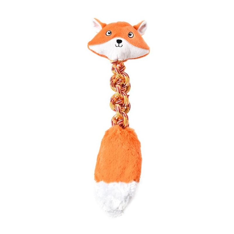 Wuapu Juguete de peluche con cuerda Zorro